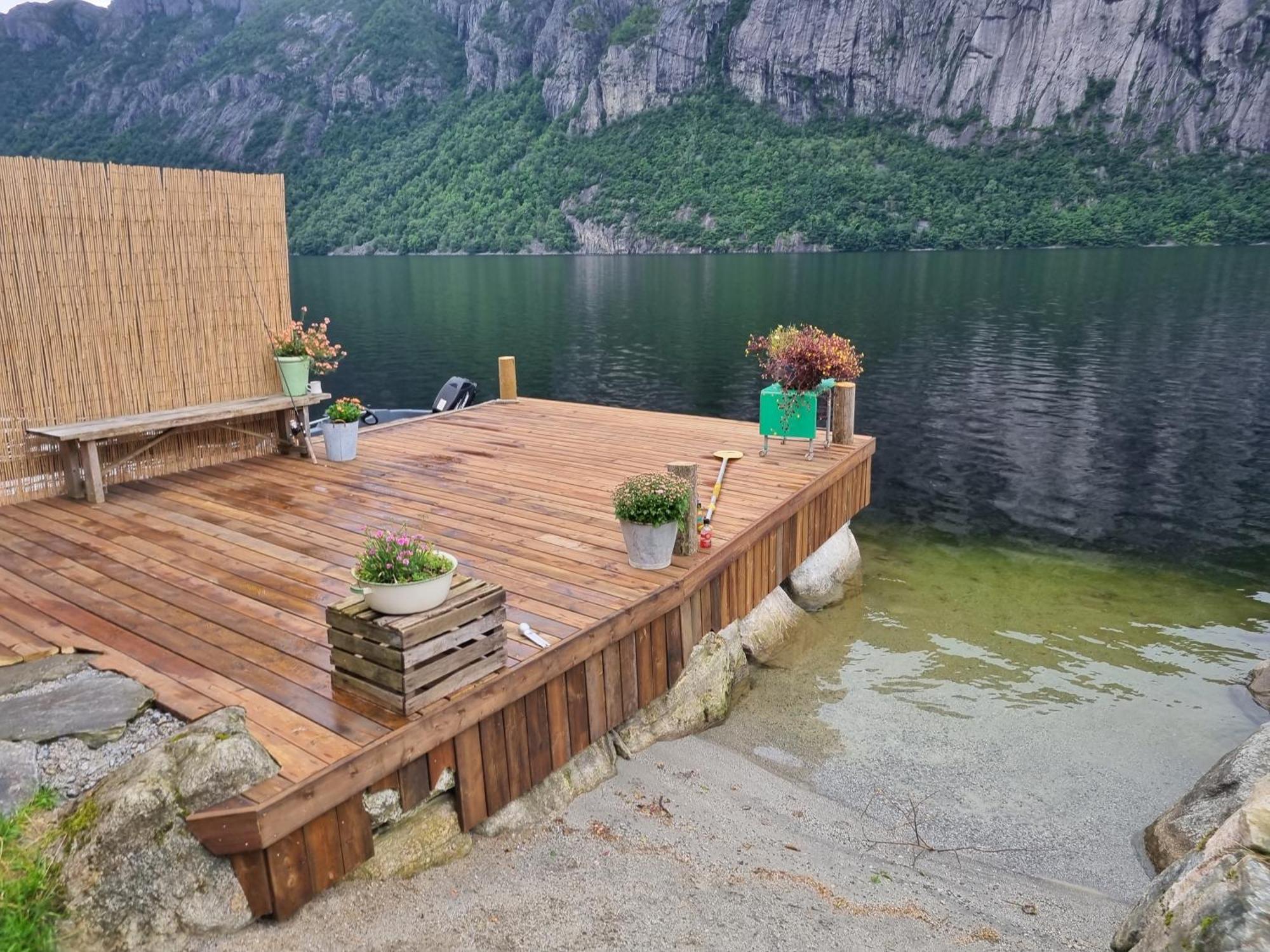 Hytte Ved Preikestolen Forsand Luaran gambar