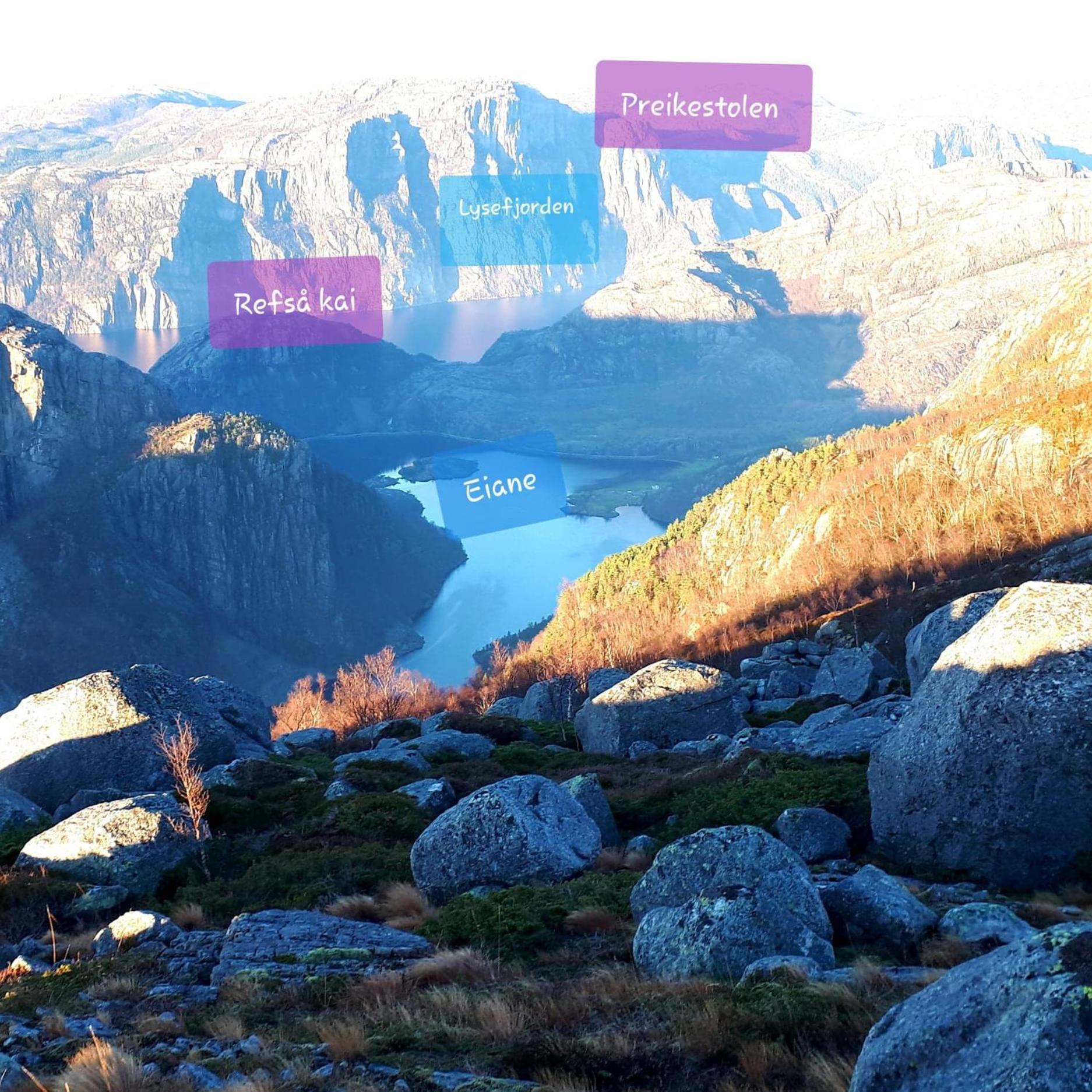 Hytte Ved Preikestolen Forsand Luaran gambar
